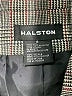 Halston 100% Polyester Plaid Gray Blazer Size 8 - photo 3