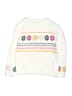 Tucker + Tate Floral White Pullover Sweater Size 7 - photo 1