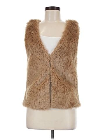 Love Tree Faux Fur Vest (view 1)