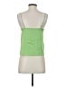 MNG 100% Polyester Green Sleeveless Top Size S - photo 2
