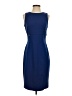 En Focus Studio Solid Blue Cocktail Dress Size 4 - photo 1