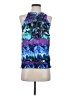 The Limited Blue Sleeveless Blouse Size XS - photo 1