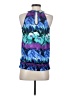 The Limited Blue Sleeveless Blouse Size XS - photo 2