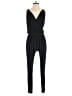White House Black Market Solid Black Jumpsuit Size 4 - photo 1