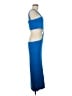 Express Color Block Blue Cocktail Dress Size M - photo 4