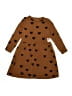 Mini Rodini Hearts Brown Dress Size 6/7 - photo 1