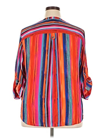 Torrid 3/4 Sleeve Blouse (view 2)