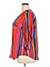 Torrid 100% Polyester Color Block Orange 3/4 Sleeve Blouse Size 2X Plus (2) - photo 5