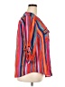 Torrid 100% Polyester Color Block Orange 3/4 Sleeve Blouse Size 2X Plus (2) - photo 4