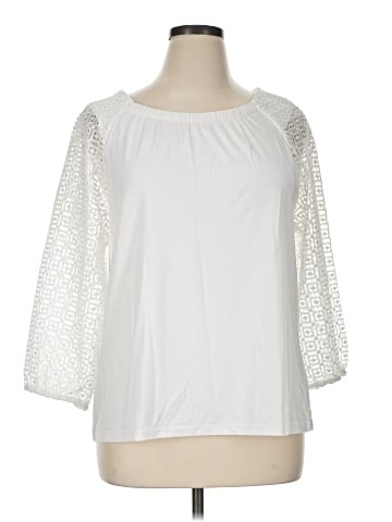 Talbots 3/4 Sleeve Blouse (view 1)