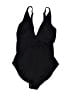 MICHAEL Michael Kors Solid Black One Piece Swimsuit Size 12 - photo 2