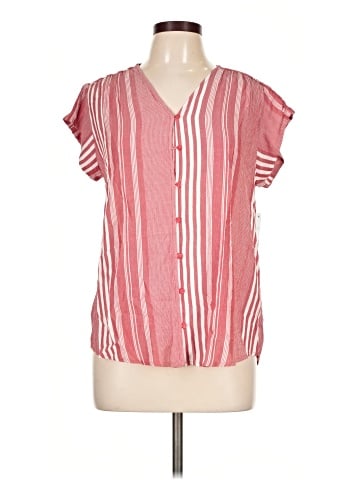 Liz Claiborne Short Sleeve Blouse (view 1)