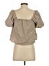 Unbranded Tan 3/4 Sleeve Blouse Size XS - photo 2