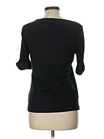 Lauren by Ralph Lauren 3/4 Sleeve T-Shirt (view 2)