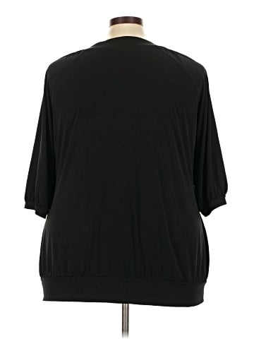 Just My Size 3/4 Sleeve Top (view 2)