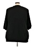 Just My Size Black 3/4 Sleeve Top Size 3X Plus - photo 2