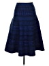 Lime Argyle Blue Casual Skirt Size 24 waist (estimated) - photo 1