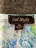 Cal Style Blue Short Sleeve Blouse Size XL - photo 7