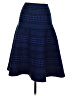 Lime Argyle Blue Casual Skirt Size 24 waist (estimated) - photo 2