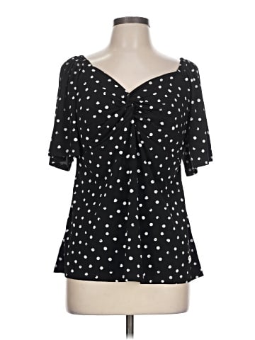 Adrienne Vittadini Short Sleeve Top (view 1)