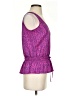 Ann Taylor 100% Polyester Pink Sleeveless Blouse Size S - photo 4