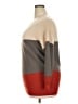 Evolution by Cyrus Color Block Brown Pullover Sweater Size XXL - photo 5