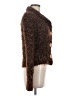 Assorted Brands Tweed Brown Faux Fur Jacket Size MedEstimated - photo 4