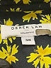 Derek Lam 100% Polyester Print Yellow Casual Dress Size EU (IT) 38 / US 2 - photo 7