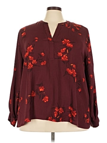 Ava & Viv 3/4 Sleeve Blouse (view 1)
