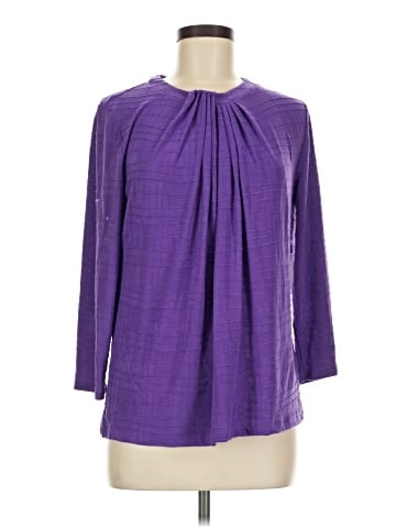 Liz Claiborne 3/4 Sleeve T-Shirt (view 1)