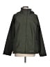 Eddie Bauer 100% Polyester Solid Green Raincoat Size L - photo 1