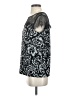 Ann Taylor 100% Polyester Black Short Sleeve Top Size XS - photo 5