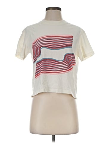 Madewell Madewell x Outdoor Voices&reg; Easy Crop Tee (view 1)