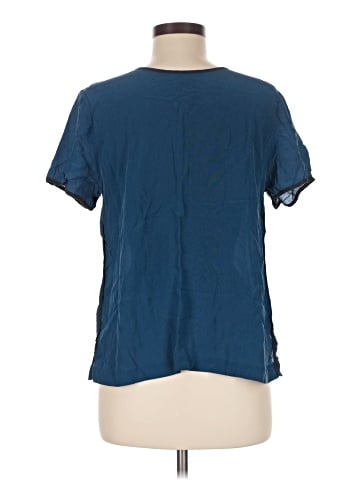 Lou & Grey Short Sleeve Silk Top (view 2)