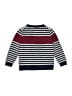 Janie and Jack 100% Cotton Stripes Burgundy Pullover Sweater Size 2T - photo 2