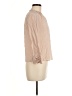 Rebecca Taylor Tan 3/4 Sleeve Blouse Size 6 - photo 4