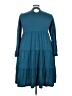 Unbranded Teal Casual Dress Size 2X - photo 2