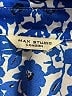Max Studio 100% Polyester Paisley Blue Casual Dress Size L (estimated) - photo 7