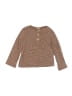 H&M 100% Cotton Brown Long Sleeve Henley Size 18-24 mo - photo 1