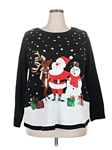 Karen Scott Pullover Sweater (view 1)