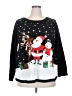 Karen Scott 100% Acrylic Black Pullover Sweater Size 2X - photo 1