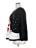 Karen Scott 100% Acrylic Black Pullover Sweater Size 2X - photo 5