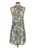 Veronica M. Print Green Casual Dress Size S - photo 2