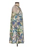 Veronica M. Print Green Casual Dress Size S - photo 4