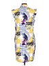 Chico's Print Purple Casual Dress Size L - photo 2