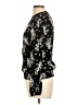 oasis 100% Viscose Floral Black Long Sleeve Blouse Size 12 - photo 5