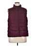 Gap 100% Polyester Burgundy Vest Size XL - photo 1