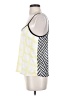 Topshop 100% Polyester Yellow Sleeveless Top Size 4 - photo 5