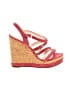 L.K. Bennett Red Wedges Size EU 37 - photo 1
