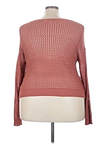 Pink Lily Pullover Sweater (view 2)